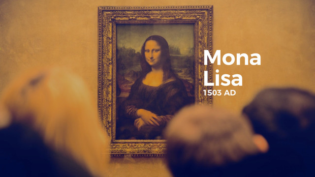 Mona
Lisa
1503 AD
