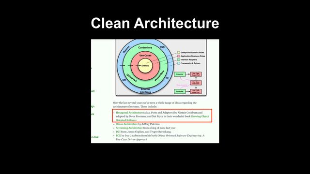 Clean Architecture
