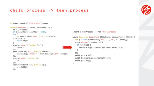 child_process -> teen_process
