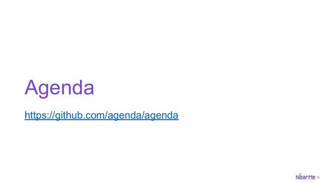 9
Agenda
https://github.com/agenda/agenda
9
