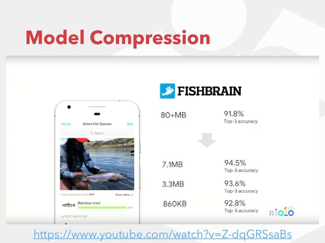 Model Compression
https://www.youtube.com/watch?v=Z-dqGRSsaBs
