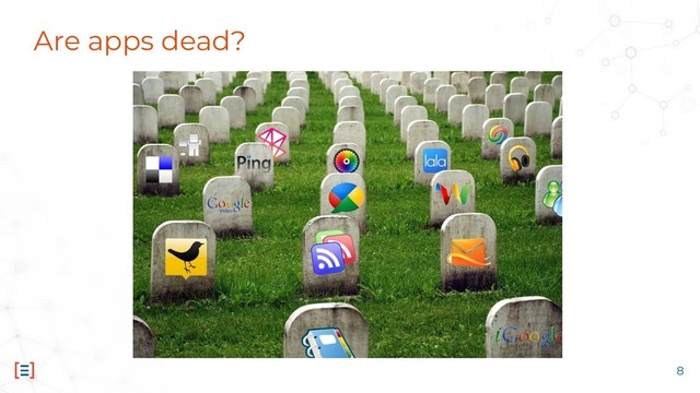 Are apps dead?
8
