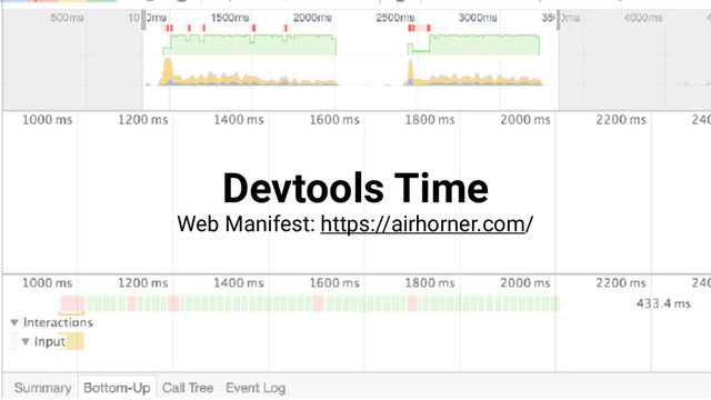 Devtools Time
Web Manifest: https://airhorner.com/
