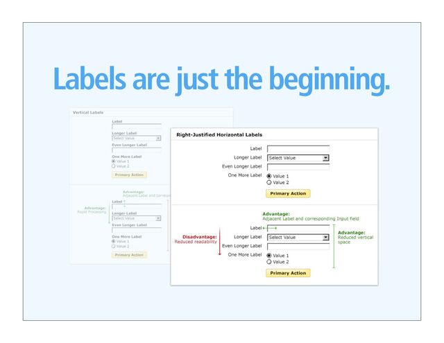 Labels are just the beginning.
