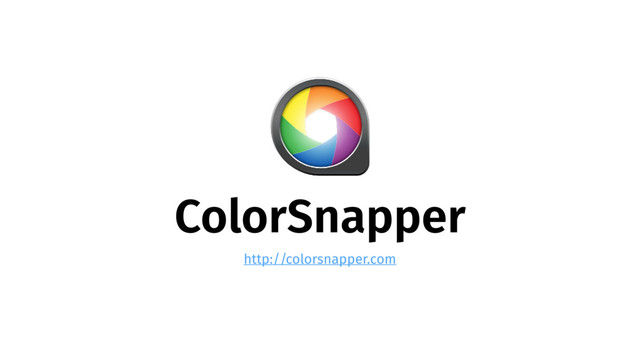 ColorSnapper
http://colorsnapper.com
