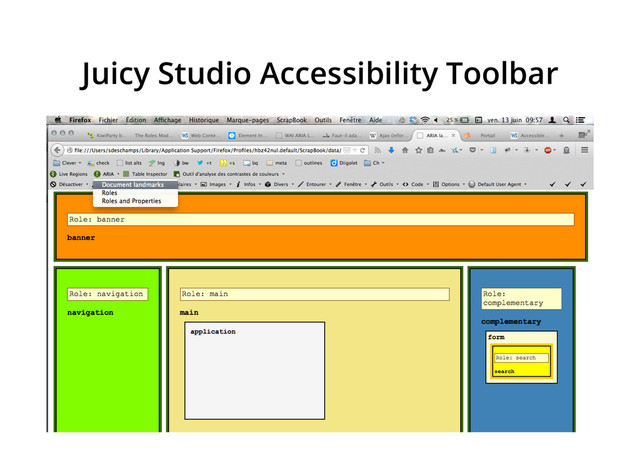 Juicy Studio Accessibility Toolbar
