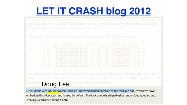 LET IT CRASH blog 2012
%PVH-FB

