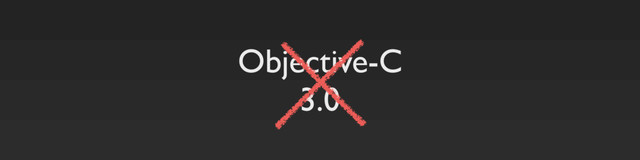 Objective-C
3.0

