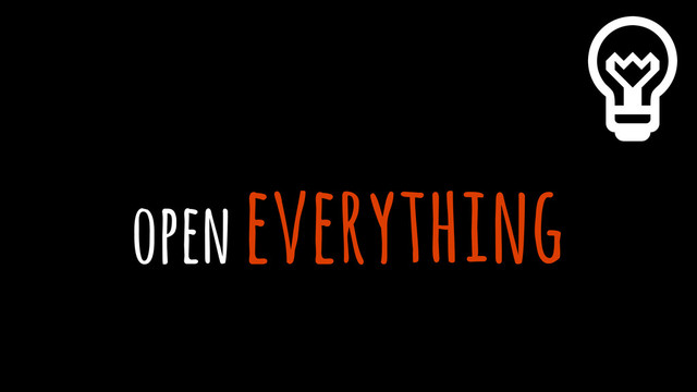 open everything
%
