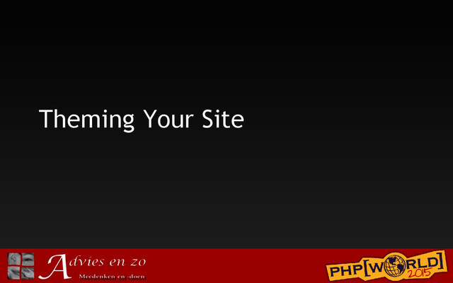 Theming Your Site
