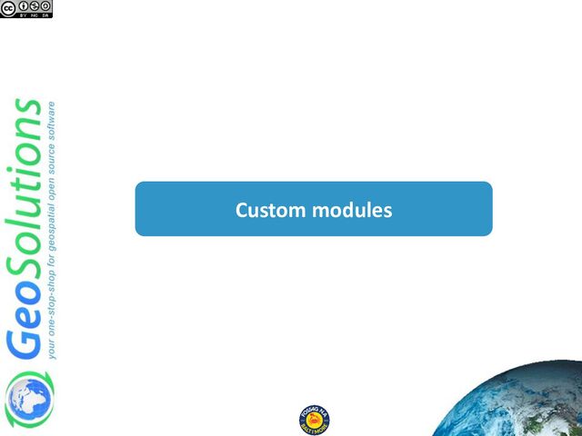 Custom modules
