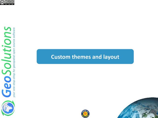 Custom themes and layout

