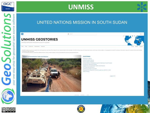 UNMISS
UNITED NATIONS MISSION IN SOUTH SUDAN
