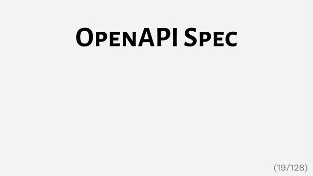 OpenAPI Spec
