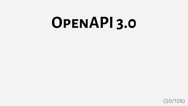 OpenAPI 3.0
