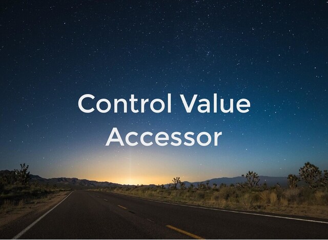 Control Value
Accessor
