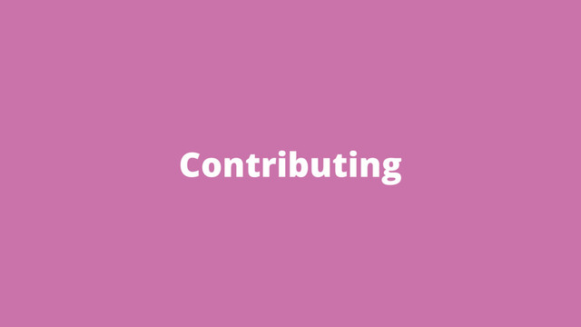 Contributing
