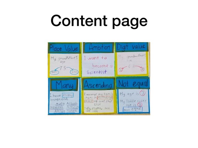 Content page

