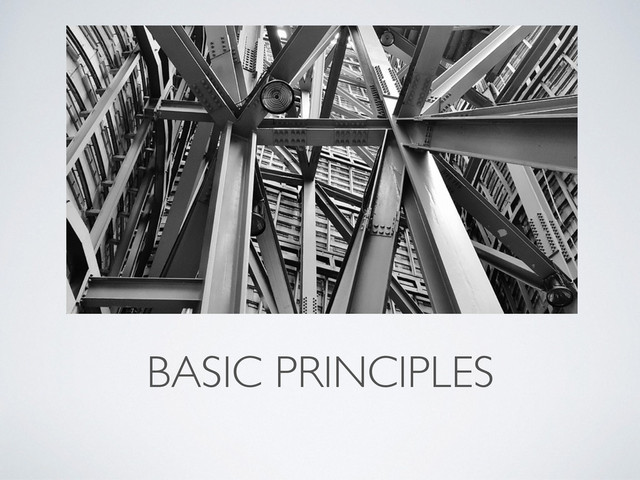 BASIC PRINCIPLES
