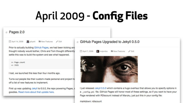 April 2009 - Conﬁg Files
