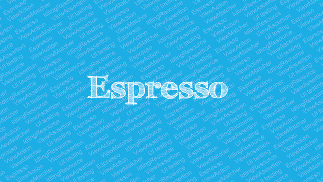 Espresso
