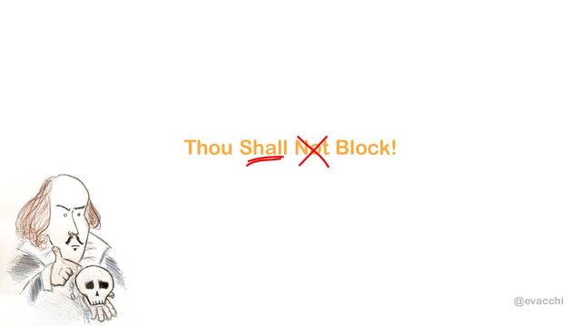 @evacchi
Thou Shall Not Block!

