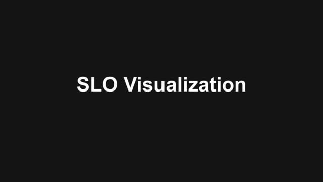 SLO Visualization

