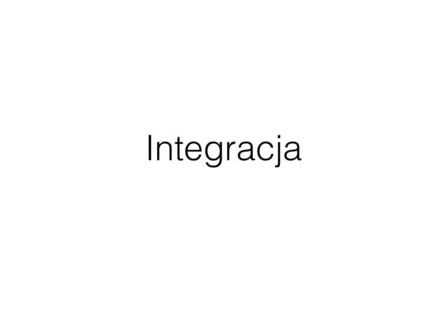 Integracja
