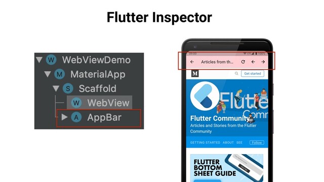 Flutter Inspector
