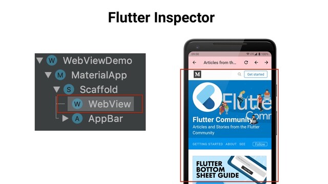 Flutter Inspector
