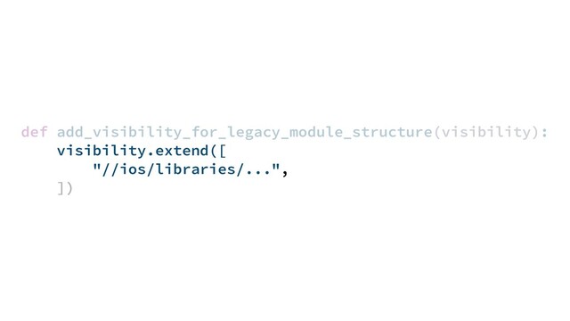 def add_visibility_for_legacy_module_structure(visibility):
visibility.extend([
"//ios/libraries/...",
])
