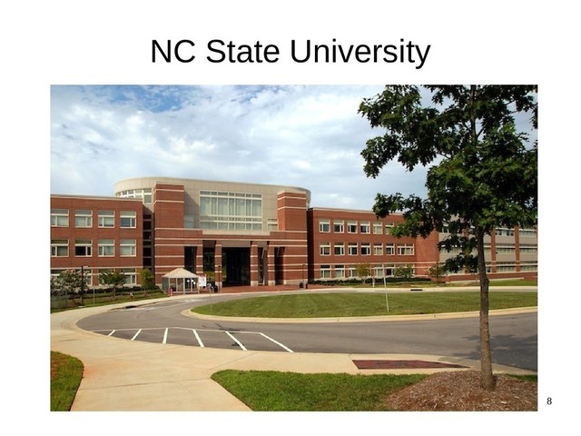 8
NC State University
