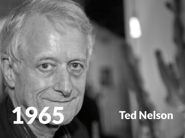 1965 Ted Nelson
