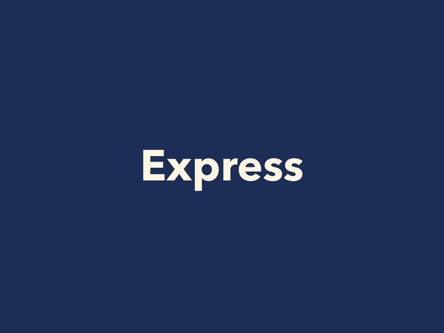 Express
