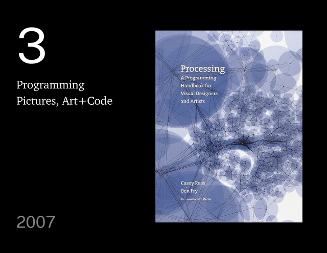 3
Programming
Pictures, Art+Code
2007
