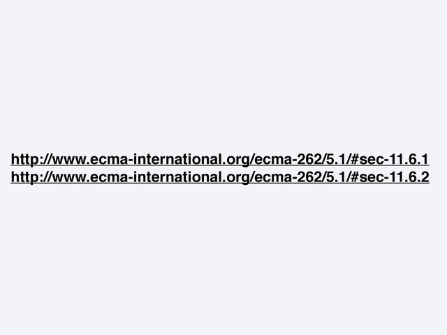 http://www.ecma-international.org/ecma-262/5.1/#sec-11.6.1
http://www.ecma-international.org/ecma-262/5.1/#sec-11.6.2
