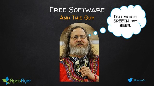 @shar1z
Free Software
And This Guy Free as is in
SPEECH, not
BEER.
