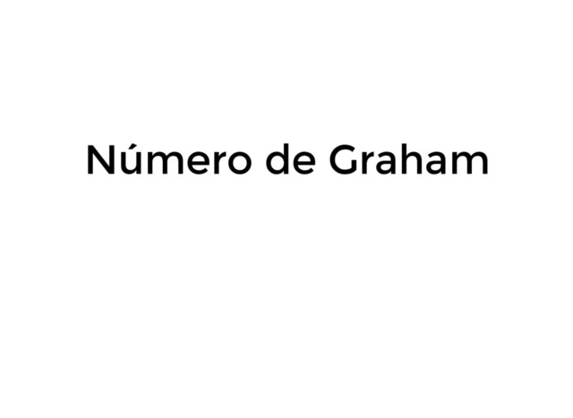 Número de Graham
