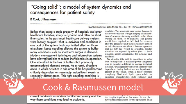 Cook & Rasmussen model

