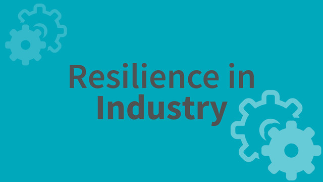 Resilience in
Industry

