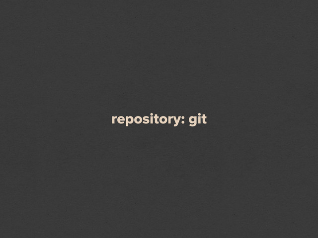 repository: git
