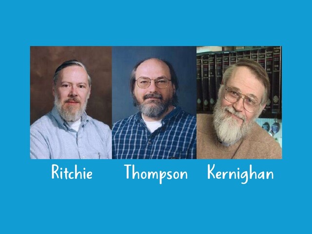 Ritchie Thompson Kernighan
