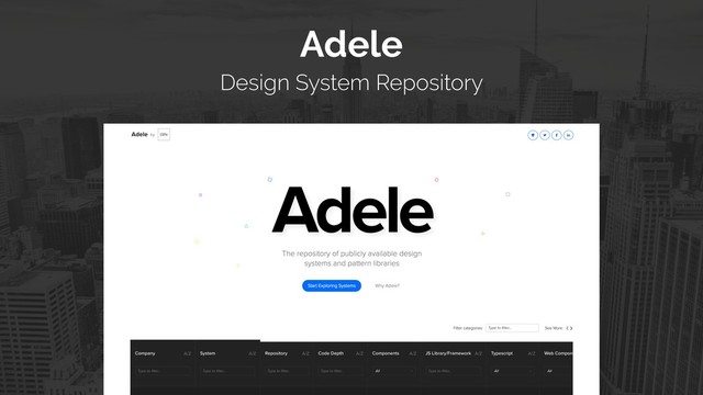 Adele  
Design System Repository

