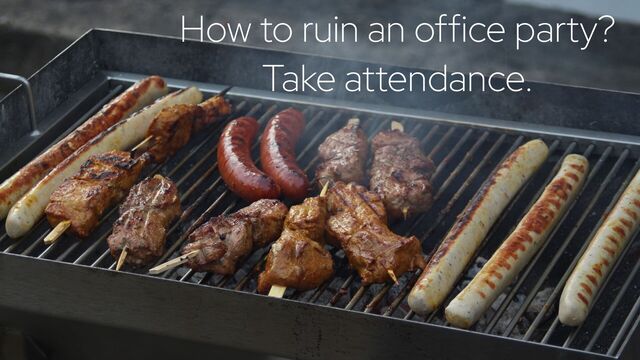 @holly_cummins #RedHat
How to ruin an office party?
Take attendance.
