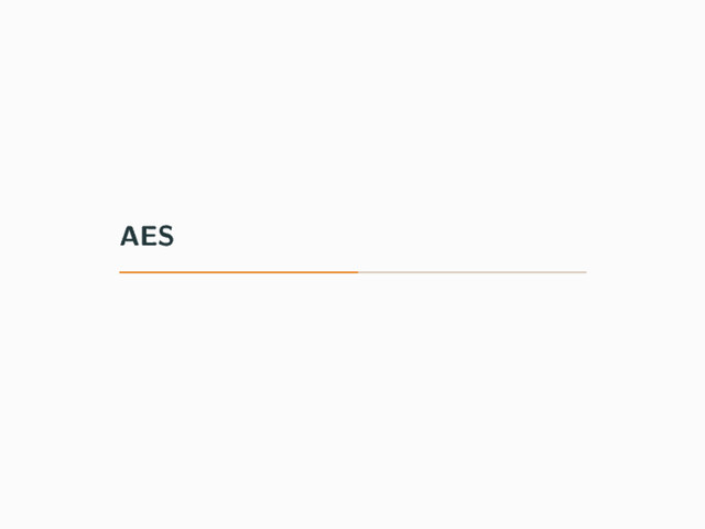 AES
