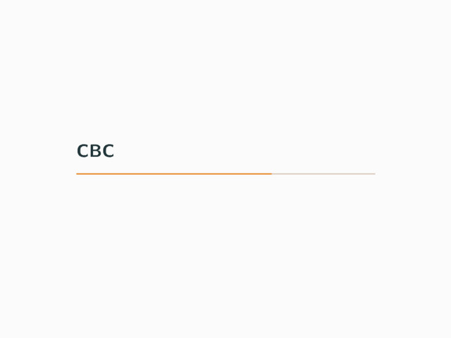 CBC
