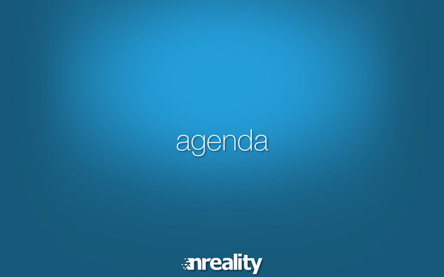 agenda
