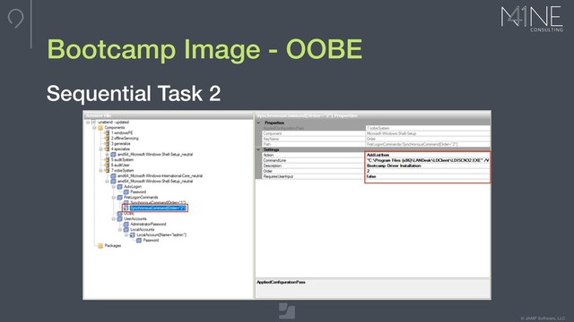 © JAMF Software, LLC
Bootcamp Image - OOBE
Sequential Task 2
