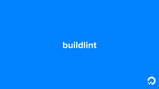 buildlint

