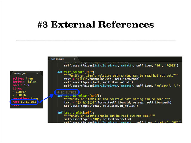 #3 External References
